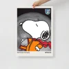Fashion Snoopy Astronaut Premium Poster Wall Art