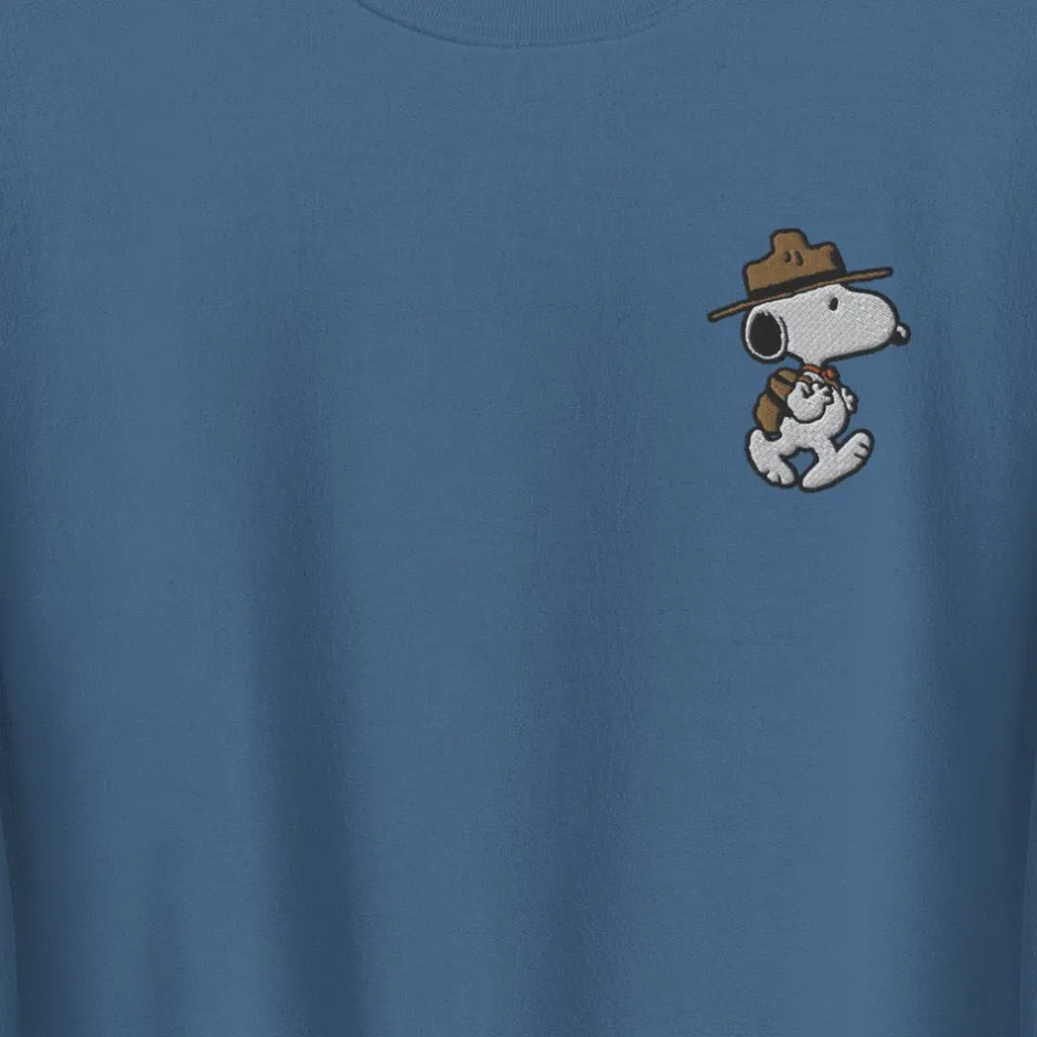 Discount Snoopy Beagle Scouts Embroidered Unisex Crewneck Snoopy | Hoodies & Sweatshirts