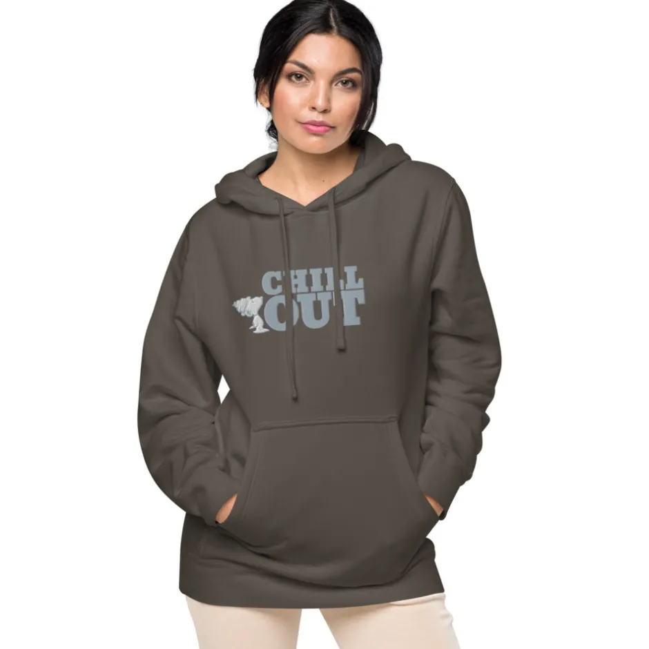 Hot Snoopy Chill Out Embroidered Adult Hoodie Hoodies & Sweatshirts