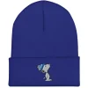 Sale Snoopy Embroidered Beanie Snoopy | Hats & Beanies