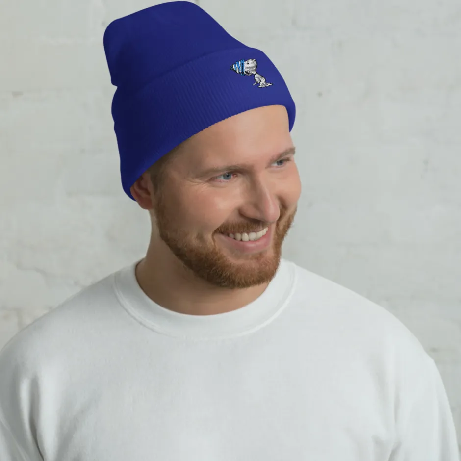 Sale Snoopy Embroidered Beanie Snoopy | Hats & Beanies