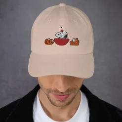 Fashion Snoopy Embroidered Dad Hat Hats & Beanies