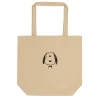 Fashion Snoopy Face Embroidered Tote Bag Snoopy