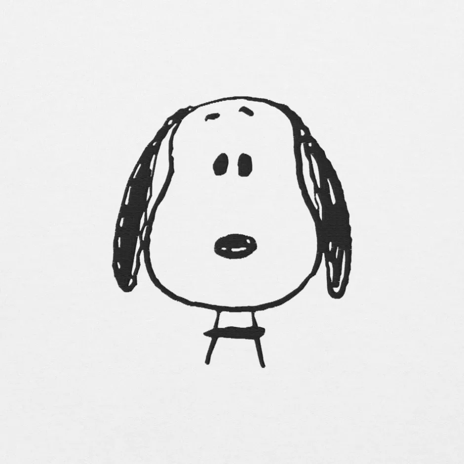 Best Snoopy Face Embroidered Hoodie Snoopy | Hoodies & Sweatshirts