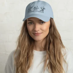 Online Snoopy Happy Dance Embroidered Dad Hat Peanuts Gang | Hats & Beanies