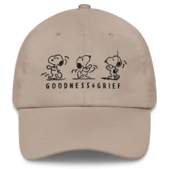 Online Snoopy Happy Dance Embroidered Dad Hat Peanuts Gang | Hats & Beanies