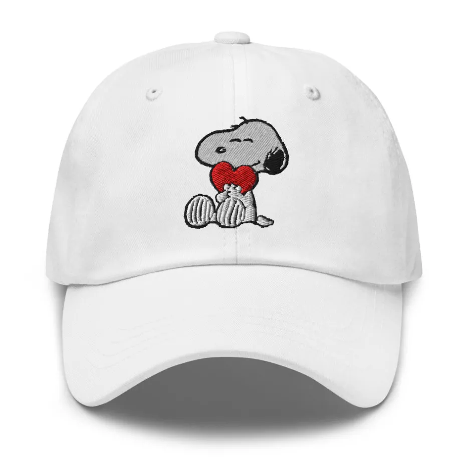 Best Snoopy Heart Dad Hat Snoopy | Hats & Beanies