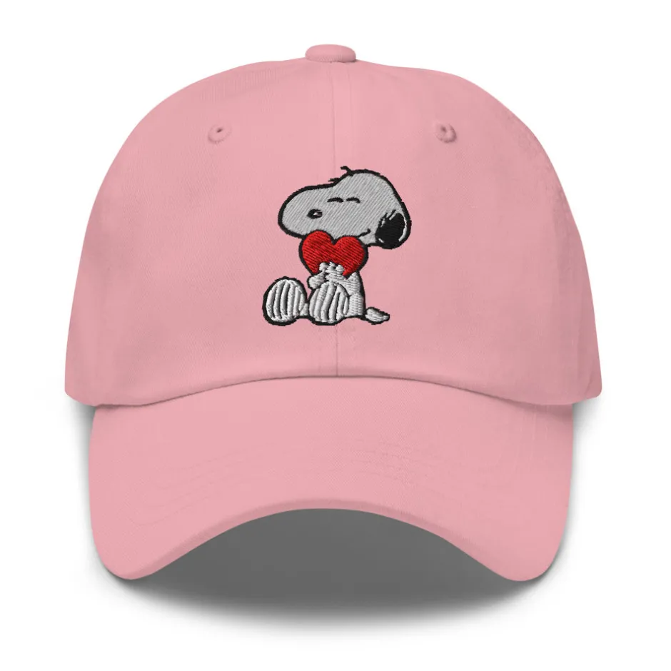 Best Snoopy Heart Dad Hat Snoopy | Hats & Beanies