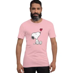 Online Snoopy Heart Unisex T-Shirt Snoopy | T-Shirts
