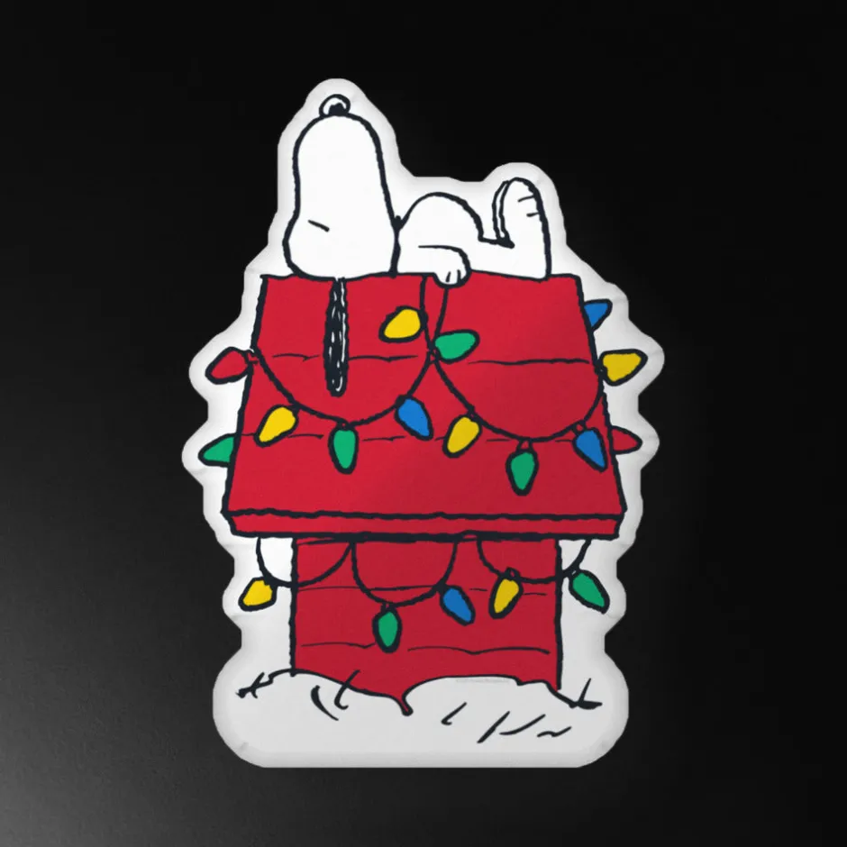 Best Snoopy Holiday House Pillow Snoopy | Blankets & Pillows