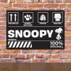 Fashion Snoopy Metal Sign Snoopy | Wall Art