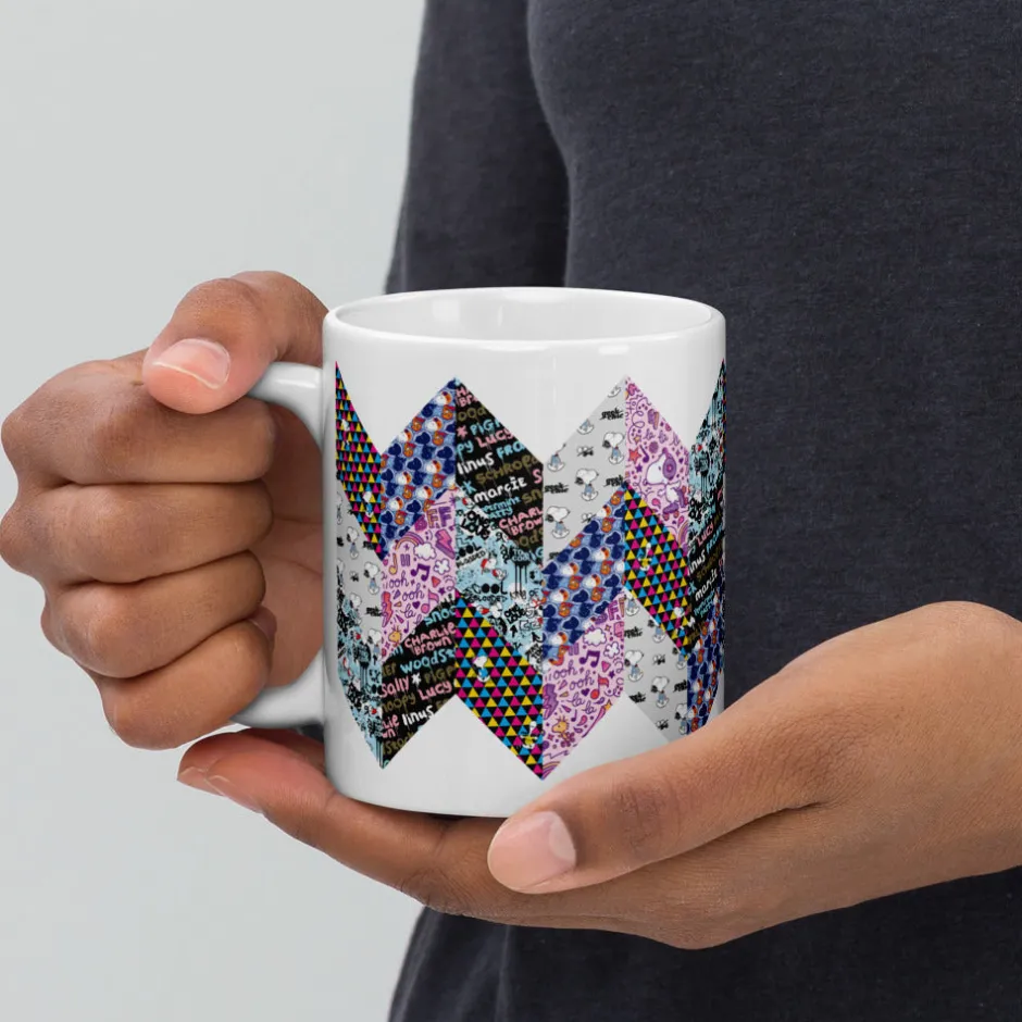 Hot Snoopy Pattern Mix Mug Snoopy | Mugs