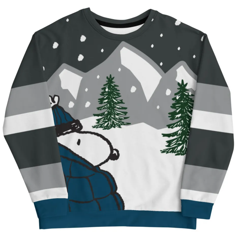 Outlet Snoopy Puffer Unisex Crewneck Snoopy | Hoodies & Sweatshirts