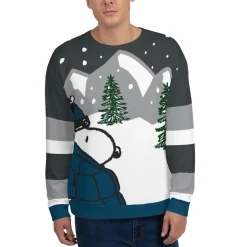 Outlet Snoopy Puffer Unisex Crewneck Snoopy | Hoodies & Sweatshirts