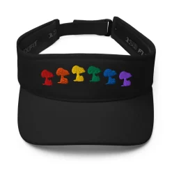 Discount Snoopy Rainbow Embroidered Visor Snoopy | Hats & Beanies