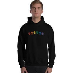 Online Snoopy Rainbow Embroidered Unisex Hoodie Snoopy | Hoodies & Sweatshirts