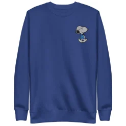 Fashion Snoopy Smarty Pants Embroidered Crewneck Sweatshirt Snoopy | Hoodies & Sweatshirts