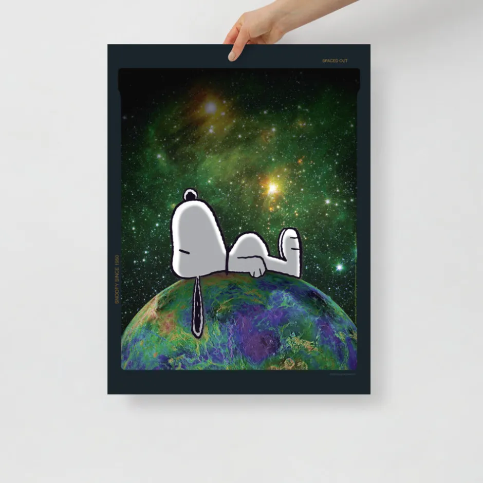 Fashion Snoopy Space Premium Poster Snoopy | Wall Art