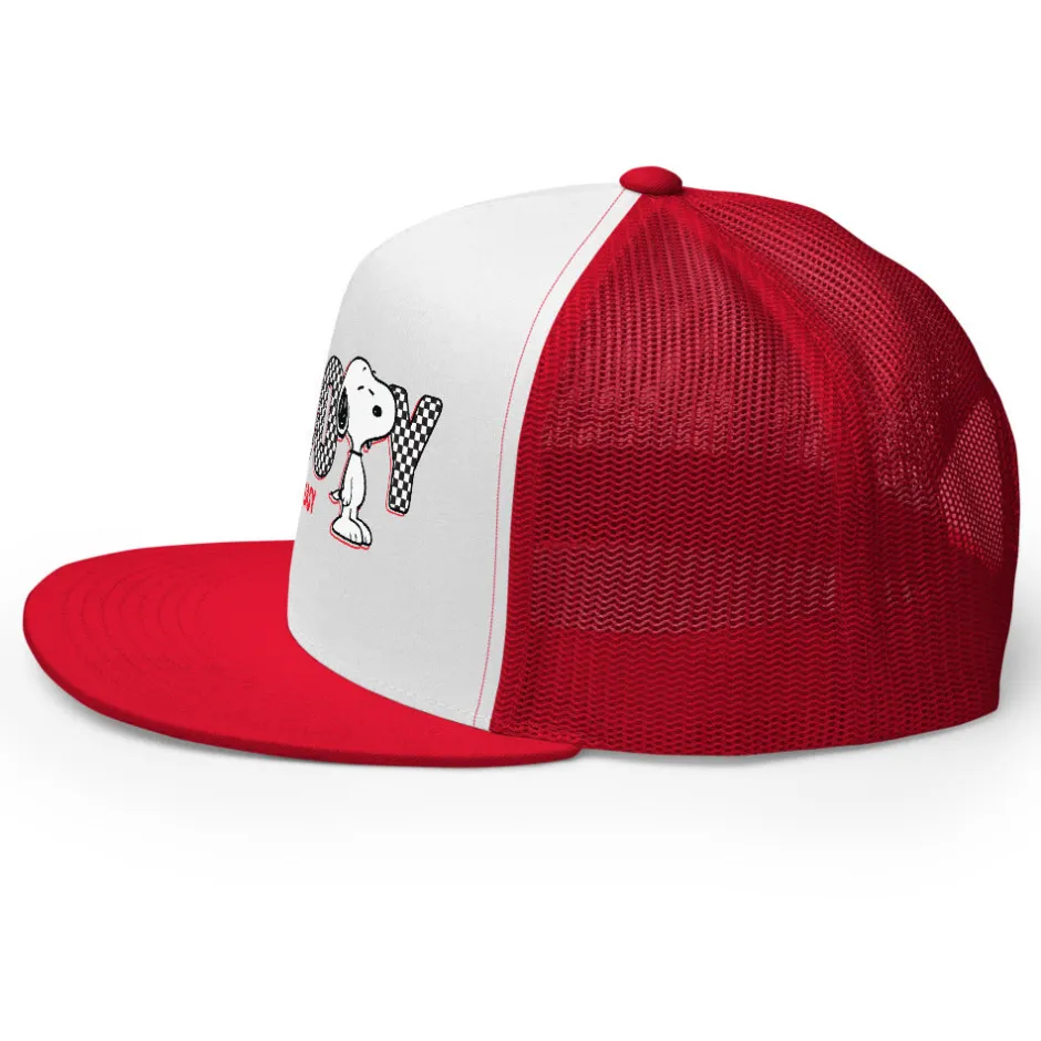 New Snoopy Takin' It Easy Trucker Hat Hats & Beanies