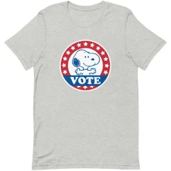 Outlet Snoopy Vote Unisex T-Shirt Snoopy | T-Shirts