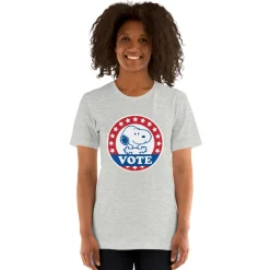 Outlet Snoopy Vote Unisex T-Shirt Snoopy | T-Shirts