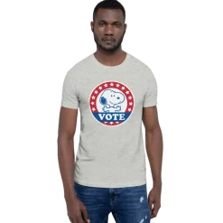 Outlet Snoopy Vote Unisex T-Shirt Snoopy | T-Shirts