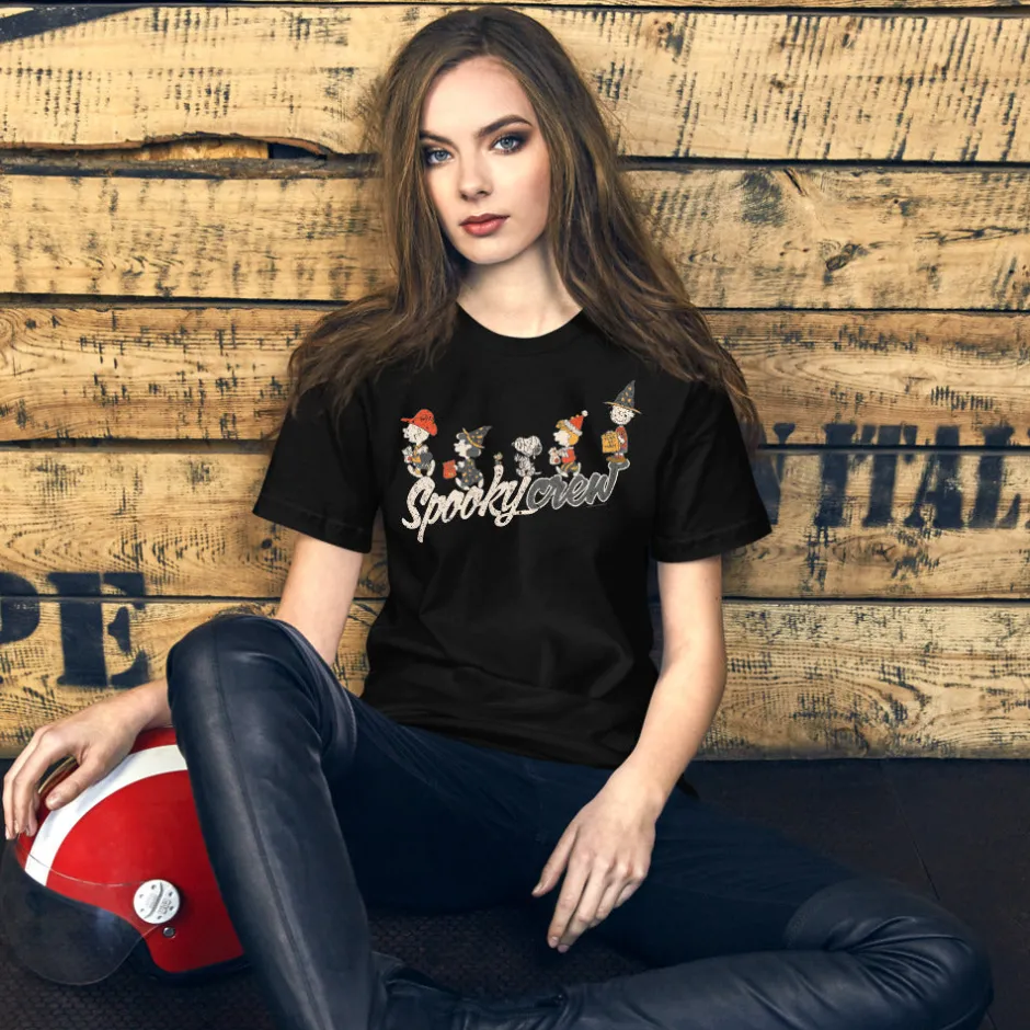 Online Spooky Crew Adult T-Shirt T-Shirts