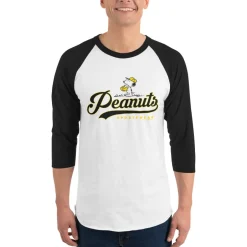 Sale Sportswear Snoopy ¾ Sleeve Raglan Shirt Snoopy