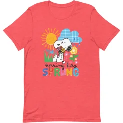 Hot Spring Has Sprung Unisex T-Shirt Snoopy | T-Shirts