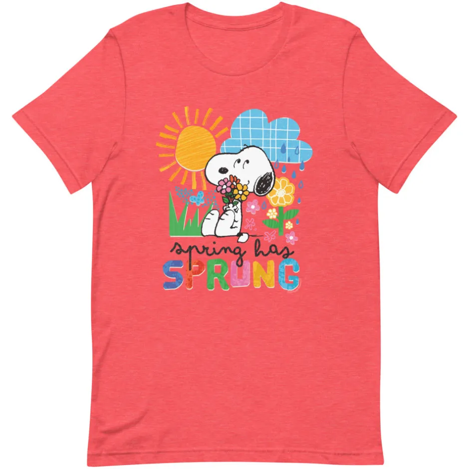 Hot Spring Has Sprung Unisex T-Shirt Snoopy | T-Shirts