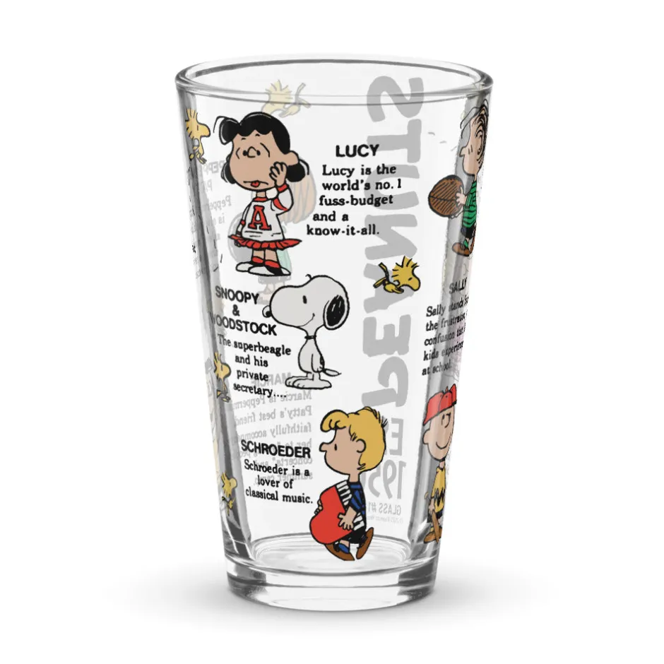 Best 75th Anniversary Pint Glass #1 Woodstock | Peanuts Gang