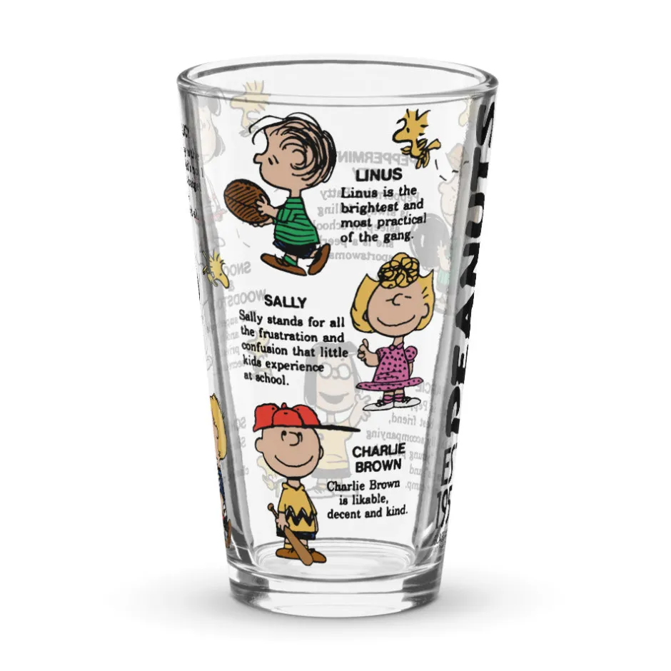 Best 75th Anniversary Pint Glass #1 Woodstock | Peanuts Gang