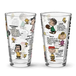 Best 75th Anniversary Pint Glass #1 Woodstock | Peanuts Gang