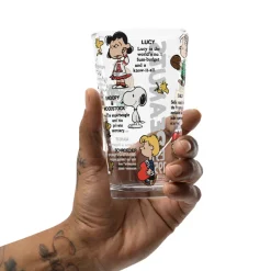 Best 75th Anniversary Pint Glass #1 Woodstock | Peanuts Gang