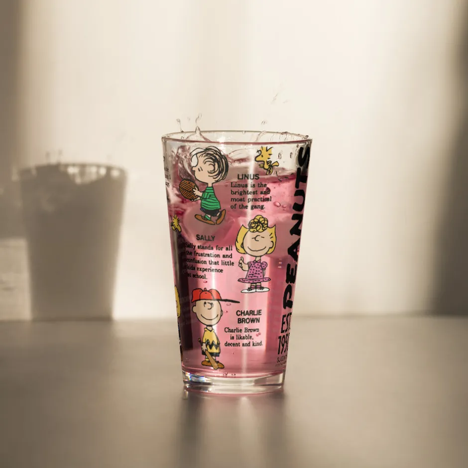 Best 75th Anniversary Pint Glass #1 Woodstock | Peanuts Gang