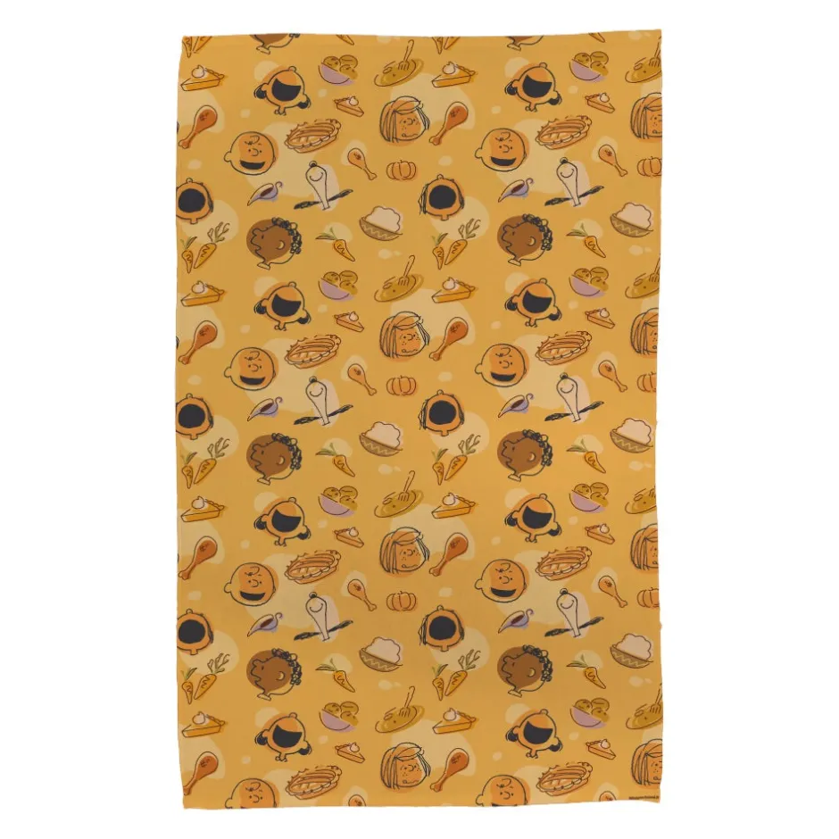 Discount Thanksgiving Kitchen Towel Peanuts Gang | Towels