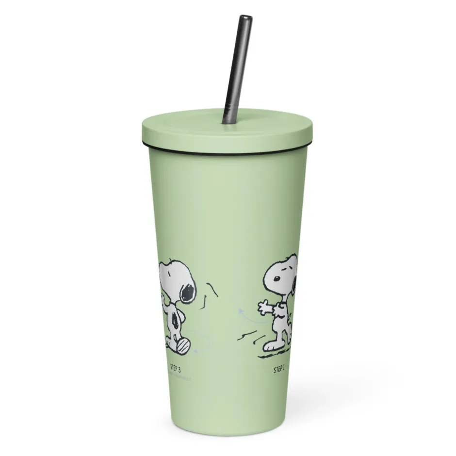 Online The Snoopy Dance Tumbler With Straw Snoopy | Tumblers