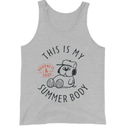 New This Is My Summer Body Unisex Tank Top Peanuts Gang | Tank Tops