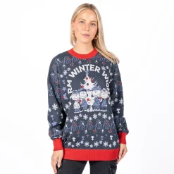 New Warm Winter Wishes Holiday Sweater Peanuts Gang | Hoodies & Sweatshirts