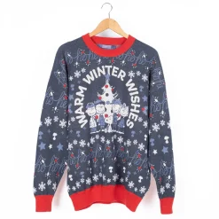 New Warm Winter Wishes Holiday Sweater Peanuts Gang | Hoodies & Sweatshirts
