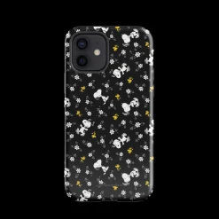 Discount Woodstock And Snoopy Floral Pattern Tough Phone Case - iPhone Phone Cases