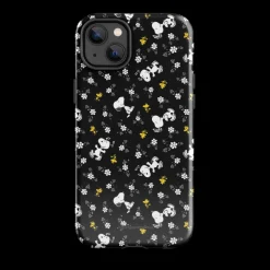 Discount Woodstock And Snoopy Floral Pattern Tough Phone Case - iPhone Phone Cases