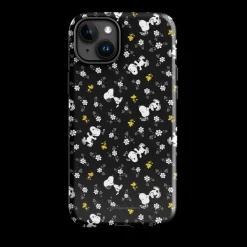 Discount Woodstock And Snoopy Floral Pattern Tough Phone Case - iPhone Phone Cases