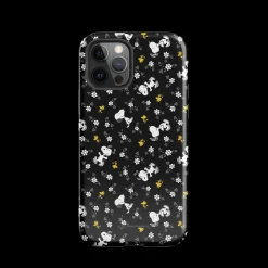 Discount Woodstock And Snoopy Floral Pattern Tough Phone Case - iPhone Phone Cases