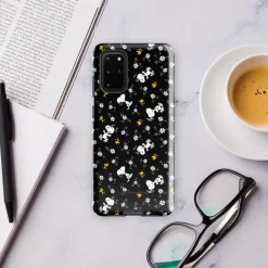 Online Woodstock And Snoopy Floral Pattern Tough Phone Case - Samsung Phone Cases