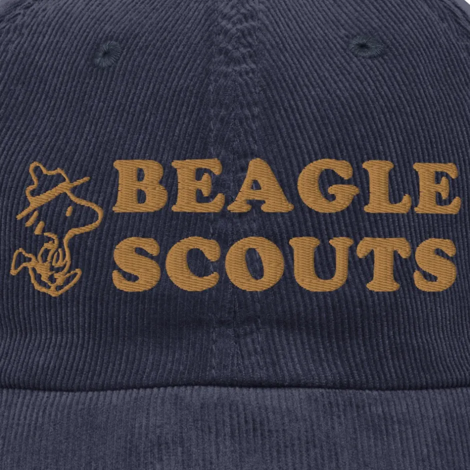 Online Woodstock Beagle Scouts Embroidered Vintage Corduroy Hat Woodstock | Hats & Beanies