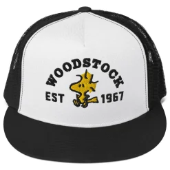 Best Woodstock Embroidered Trucker Hat Snoopy | Hats & Beanies