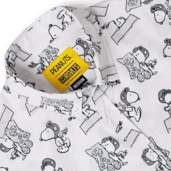 New x RSVLTS The Flying Ace Short Sleeve Shirt Snoopy
