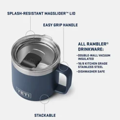 Clearance x Yeti® Rambler 14oz Stackable Mug with Lid Snoopy | Tumblers