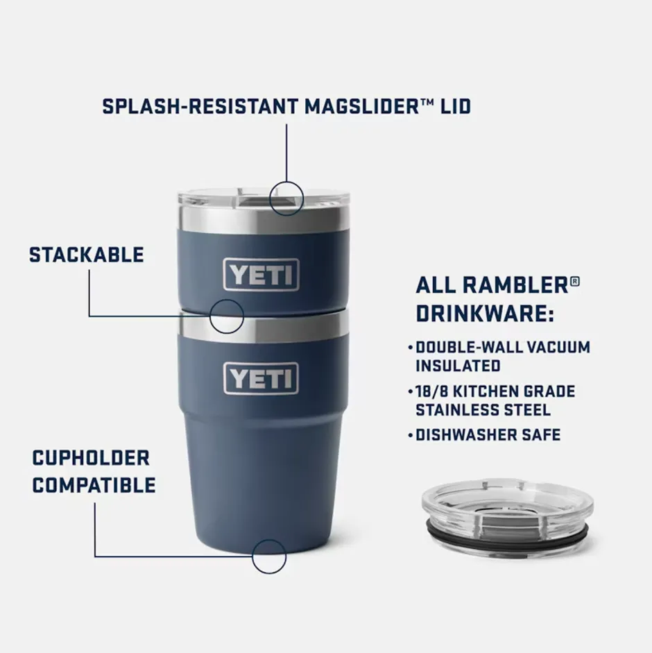 New x Yeti® Rambler 16oz Stackable Cup with Lid Snoopy | Tumblers